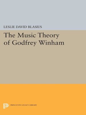 cover image of The Music Theory of Godfrey Winham